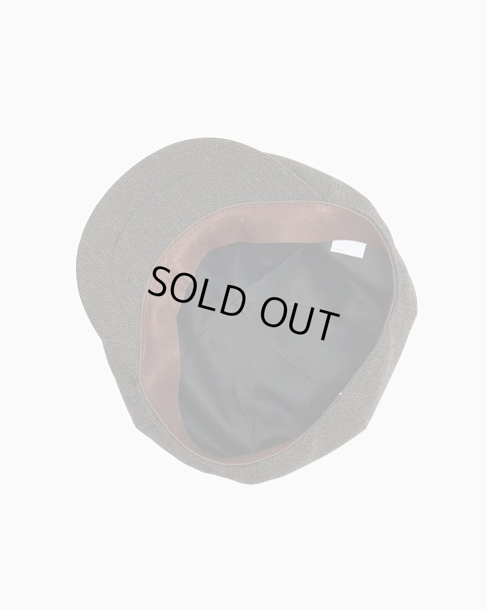 画像4: T.T (Taiga Takahashi)　Lot.006 NEWSBOY CAP MELANGE CHARCOAL (4)