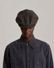 画像8: T.T (Taiga Takahashi)　Lot.006 NEWSBOY CAP MELANGE CHARCOAL (8)
