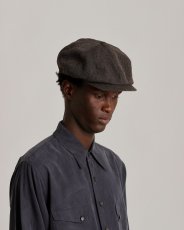 画像9: T.T (Taiga Takahashi)　Lot.006 NEWSBOY CAP MELANGE CHARCOAL (9)