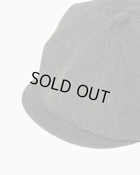 画像5: T.T (Taiga Takahashi)　Lot.006 NEWSBOY CAP MELANGE CHARCOAL (5)