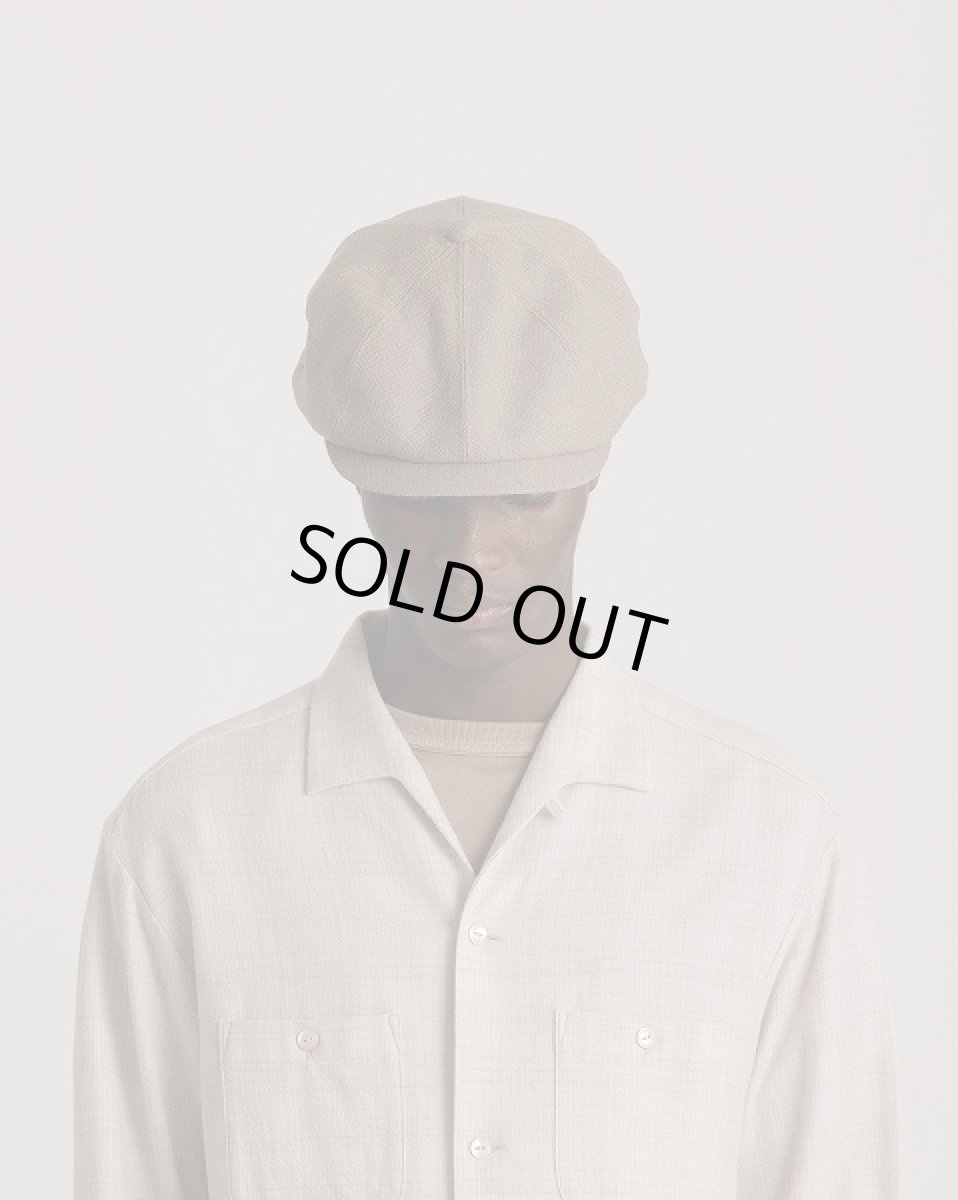 画像8: T.T (Taiga Takahashi)　Lot.006 NEWSBOY CAP MELANGE BEIGE (8)