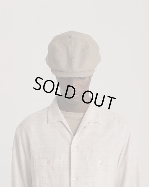 画像8: T.T (Taiga Takahashi)　Lot.006 NEWSBOY CAP MELANGE BEIGE (8)