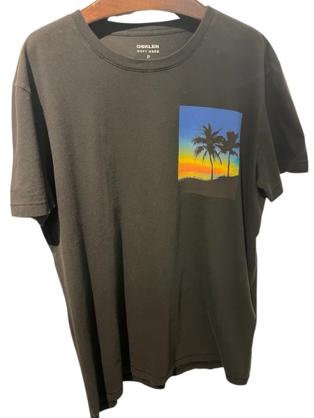 画像1: OSKLEN MEN'S Soft Used Sunset T-shirt (1)