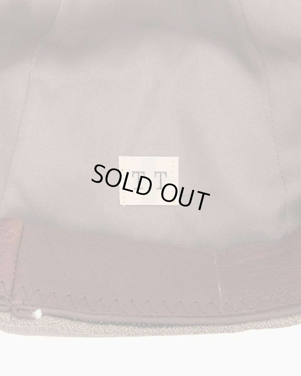 画像7: T.T (Taiga Takahashi)　Lot.006 NEWSBOY CAP MELANGE BEIGE (7)