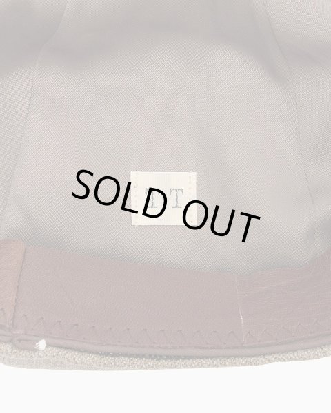 画像7: T.T (Taiga Takahashi)　Lot.006 NEWSBOY CAP MELANGE BEIGE (7)