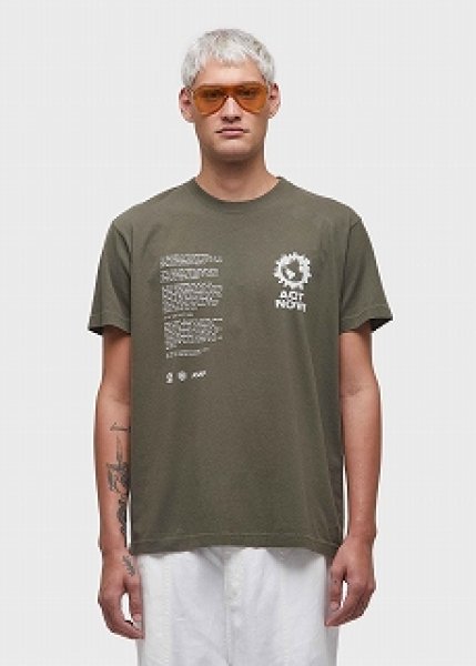 画像1: OSKLEN MEN'S Vintage Act Now Forest T-shirt (1)
