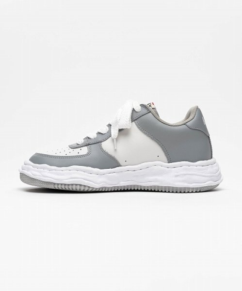 画像2: maison MIHARA YASUHIRO "WAYNE" OG Sole Leather Low-top Sneaker (2)