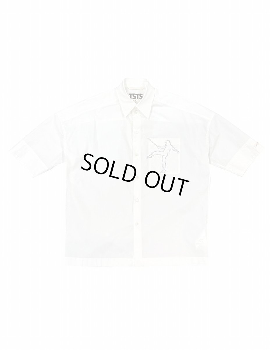 画像1: TSTS GOTS ORGANIC COTTON BEAUTY HALF-SLEEVE SHIRT (1)
