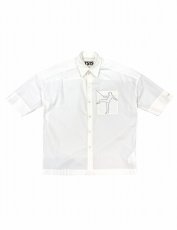 画像1: TSTS GOTS ORGANIC COTTON BEAUTY HALF-SLEEVE SHIRT (1)