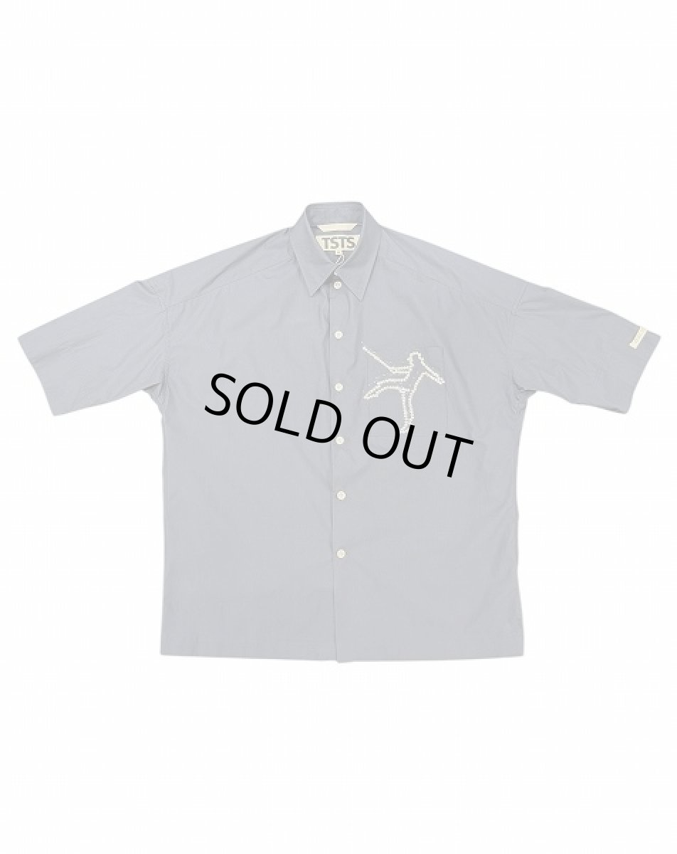 画像1: TSTS GOTS ORGANIC COTTON BEAUTY HALF-SLEEVE SHIRT (1)