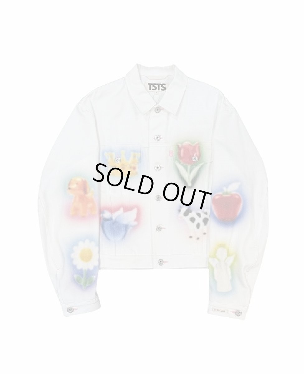 画像1: TSTS ORGANIC COTTON OVERSIZED DENIM JACKET (1)