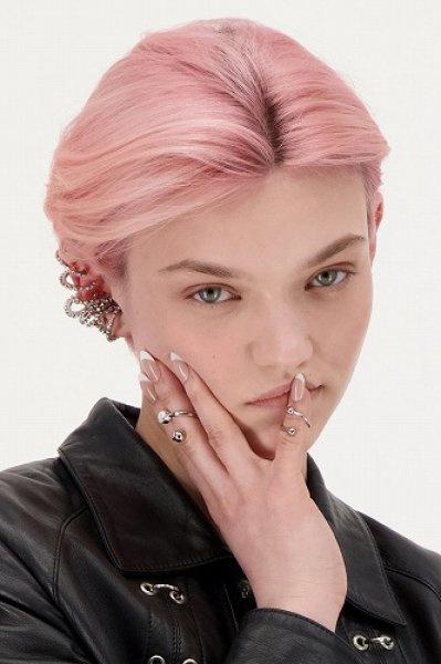 画像3: JUSTINE CLENQUET ジュスティーヌクランケ SELMA MID RING (3)