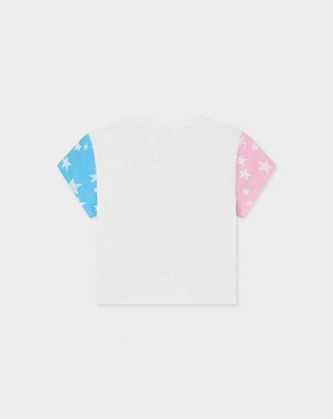 画像8: KENZO Paris (WOMEN'S) カラーリング クロップド コットン Tシャツ (8)