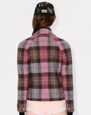 画像5: KENZO Paris (WOMEN'S) テーラード ジャケット イン harris tweed (5)