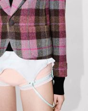 画像7: KENZO Paris (WOMEN'S) テーラード ジャケット イン harris tweed (7)