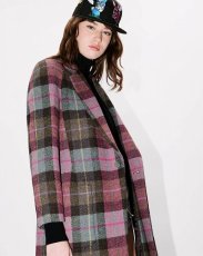 画像5: KENZO Paris (WOMEN'S) ロング テーラード コート イン Harris tweed (5)