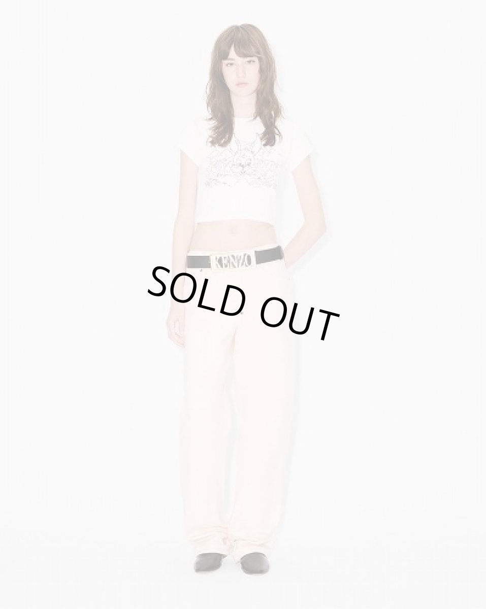 画像6: KENZO Paris (WOMEN'S) カラーリング クロップド コットン Tシャツ (6)