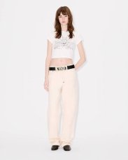 画像6: KENZO Paris (WOMEN'S) カラーリング クロップド コットン Tシャツ (6)