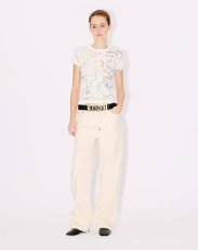 画像4: KENZO Paris (WOMEN'S) Graduation' エンブロイダリー コットン Tシャツ (4)