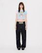 画像4: KENZO Paris (WOMEN'S) カラーリング クロップド コットン Tシャツ (4)