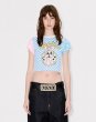 画像2: KENZO Paris (WOMEN'S) カラーリング クロップド コットン Tシャツ (2)