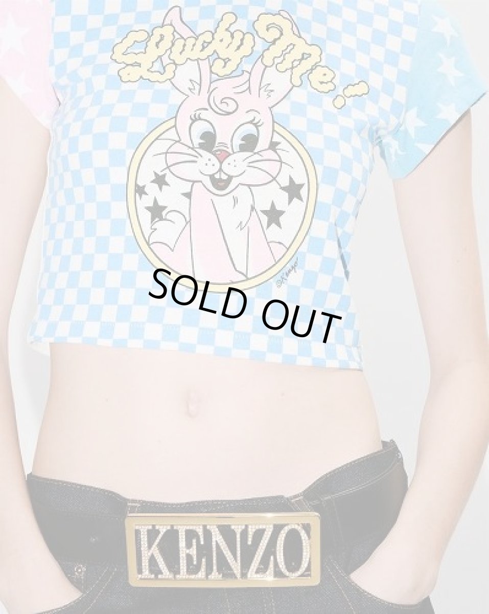 画像6: KENZO Paris (WOMEN'S) カラーリング クロップド コットン Tシャツ (6)