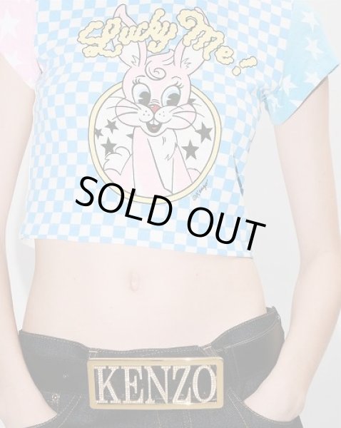 画像6: KENZO Paris (WOMEN'S) カラーリング クロップド コットン Tシャツ (6)