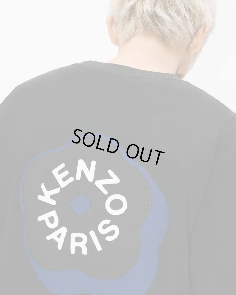 画像4: 'Boke Flower 2.0' エンブロイダリー オーバーサイズ Tシャツ イン コットン (4)