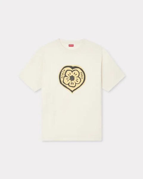 画像1: 'KENZO Boke Heart' Tシャツ イン コットン (1)