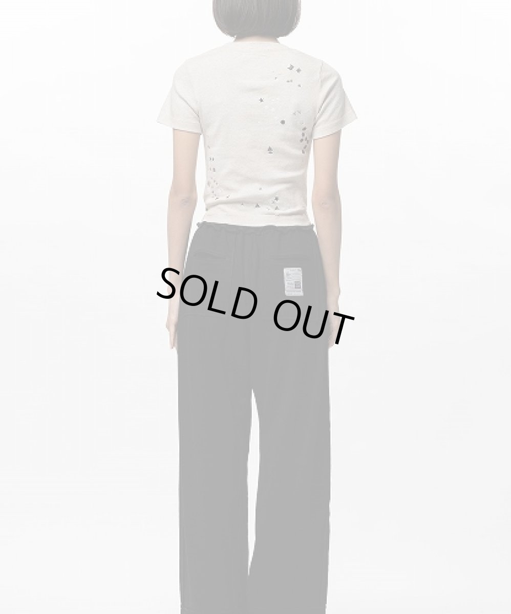 画像4: Maison MIHARA YASUHIRO(WOMEN'S)  Embellished Sticker Mini T-shirt ミニTシャツ (4)