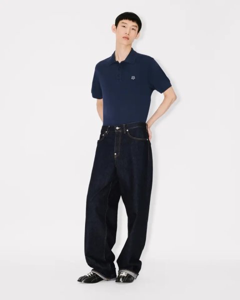 画像7: 'Boke Flower' スリム ポロ イン コットン (7)