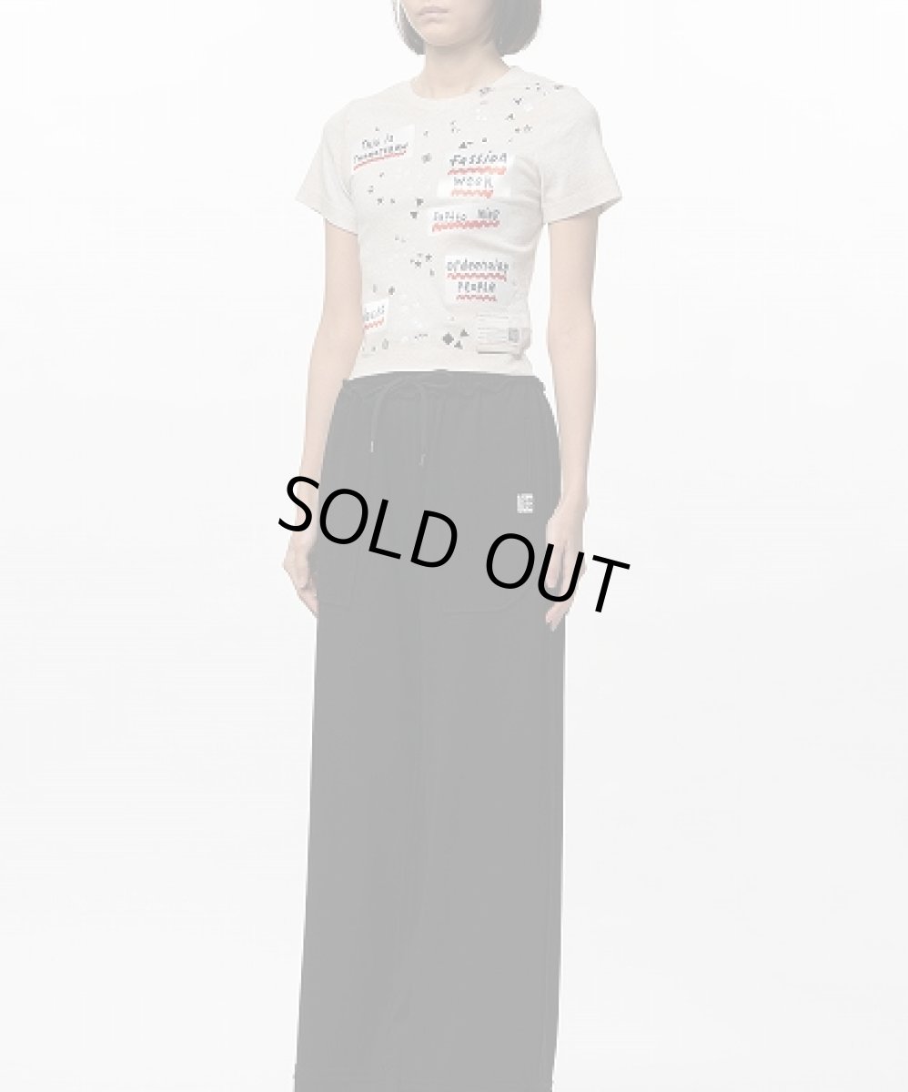 画像5: Maison MIHARA YASUHIRO(WOMEN'S)  Embellished Sticker Mini T-shirt ミニTシャツ (5)