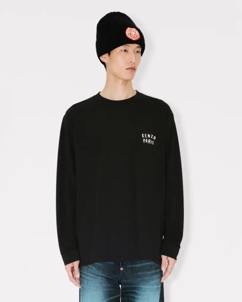 画像5: 'KENZO Boke Heart' リラックス ロングスリーブ Tシャツ イン コットン (5)