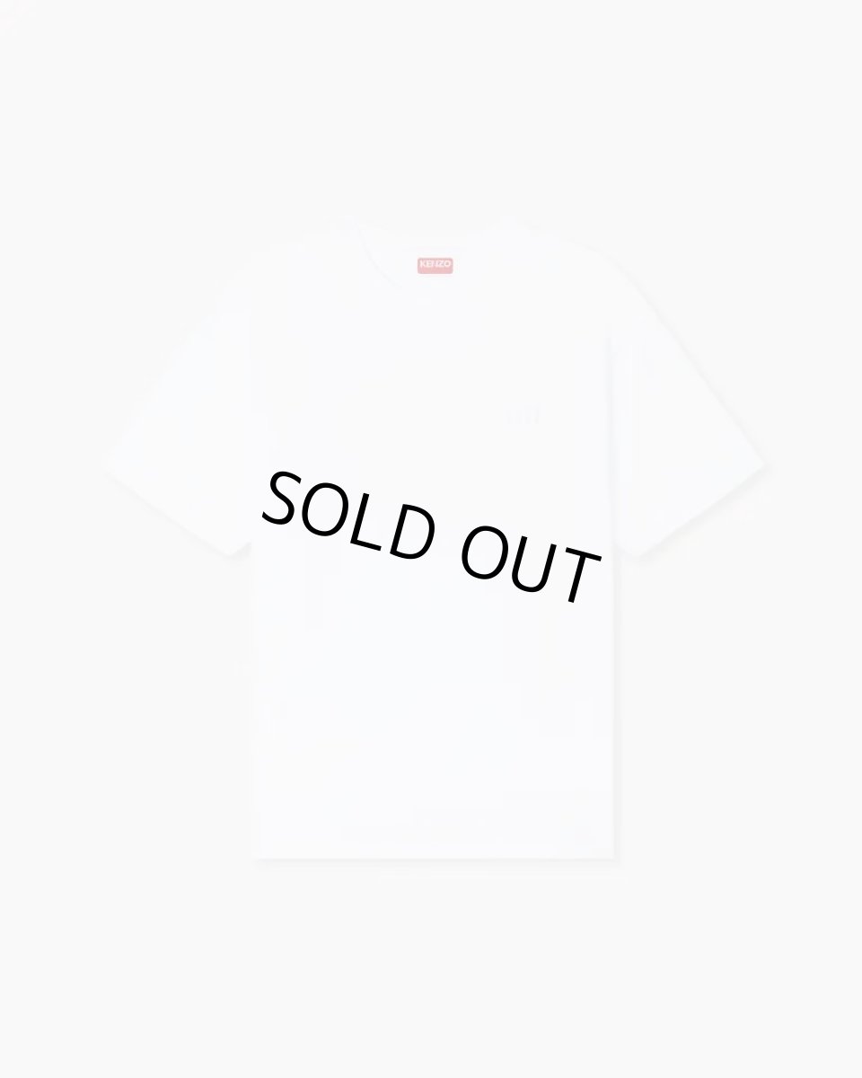 画像1: 'Boke Flower 2.0' エンブロイダリー オーバーサイズ Tシャツ イン コットン (1)