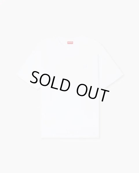 画像1: 'Boke Flower 2.0' エンブロイダリー オーバーサイズ Tシャツ イン コットン (1)