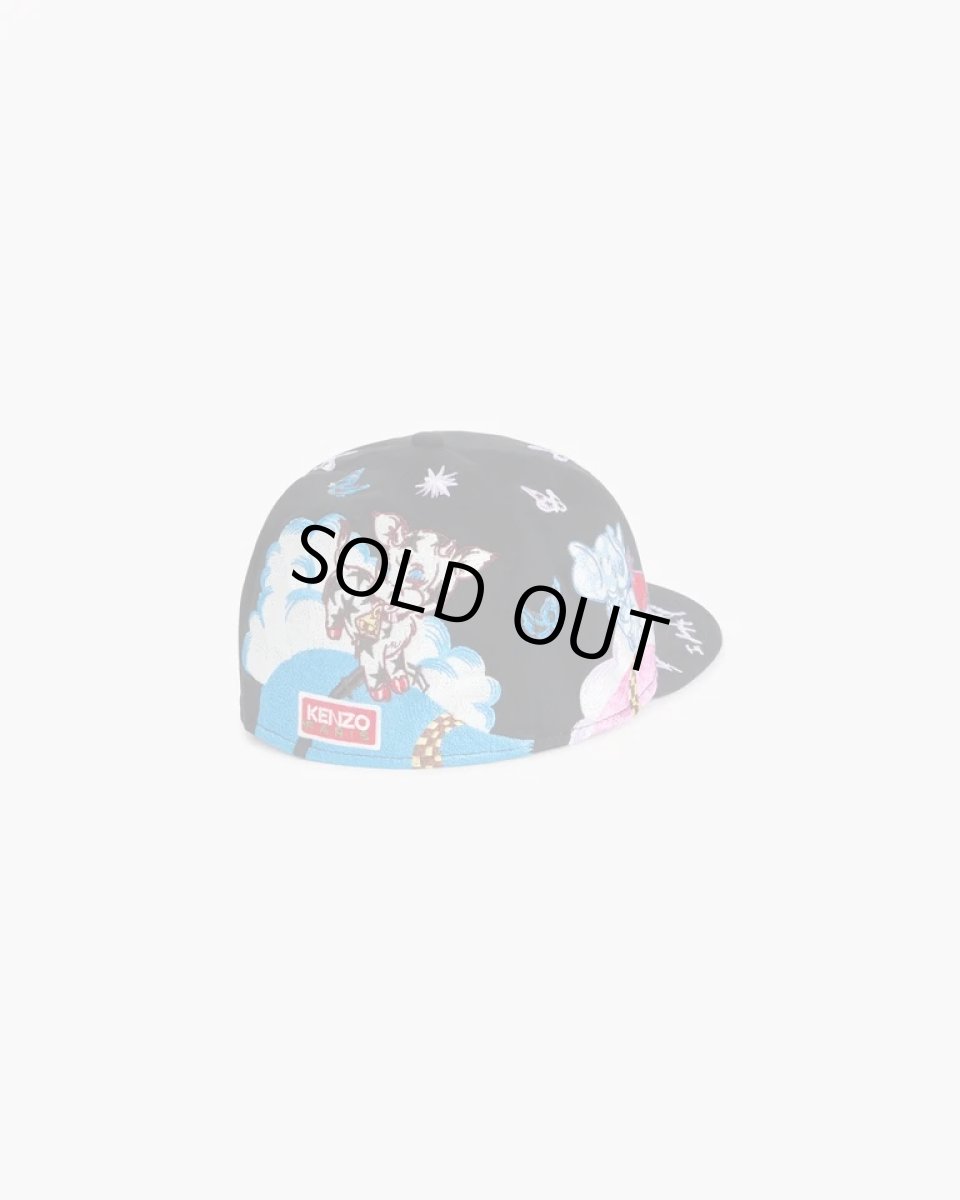 画像2: 'KENZO x New Era' エンブロイダリー キャップ (2)