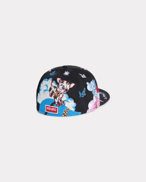 画像2: 'KENZO x New Era' エンブロイダリー キャップ (2)