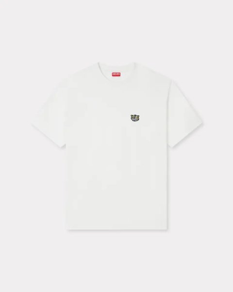 画像1: 'KENZO Wild Tiger' エンブロイダリー Tシャツ イン コットン (1)