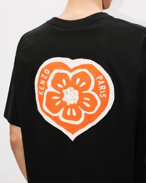画像2: 'KENZO Boke Heart' オーバーサイズ Tシャツ イン コットン (2)