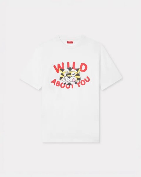 画像1: 'KENZO Wild Tiger' Tシャツ イン コットン (1)