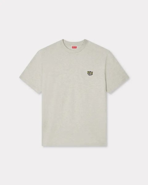画像1: 'KENZO Wild Tiger' エンブロイダリー Tシャツ イン コットン (1)