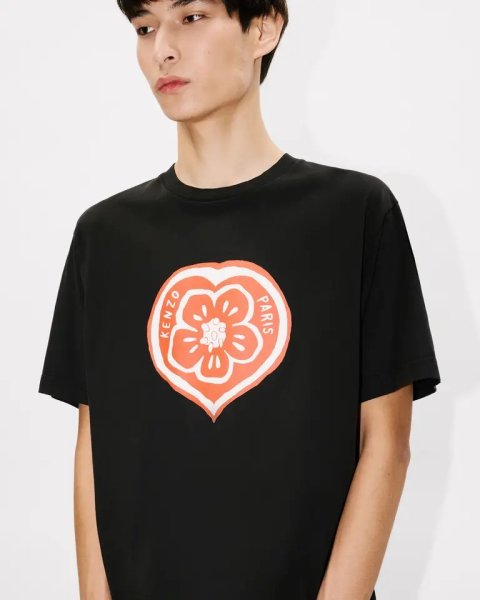 画像3: 'KENZO Boke Heart' Tシャツ イン コットン (3)
