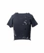 画像2: Maison MIHARA YASUHIRO(WOMEN'S)  Embellished Sticker Mini T-shirt ミニTシャツ (2)