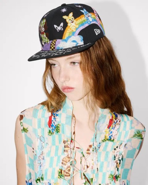画像4: 'KENZO x New Era' エンブロイダリー キャップ (4)