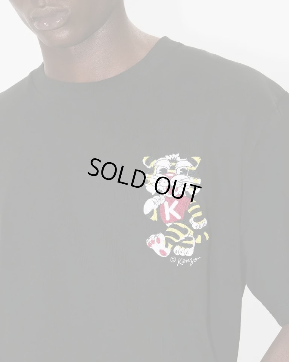 画像3: 'KENZO Wild Tiger' エンブロイダリー オーバーサイズ Tシャツ イン コットン (3)
