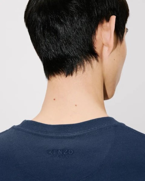 画像4: 'Boke Flower' エンブロイダリー Tシャツ イン コットン (4)