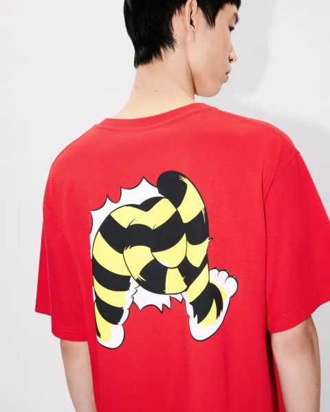 画像4: 'KENZO Wild Tiger' オーバーサイズ Tシャツ イン コットン (4)