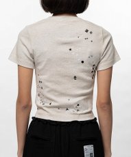 画像7: Maison MIHARA YASUHIRO(WOMEN'S)  Embellished Sticker Mini T-shirt ミニTシャツ (7)