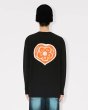 画像6: 'KENZO Boke Heart' リラックス ロングスリーブ Tシャツ イン コットン (6)