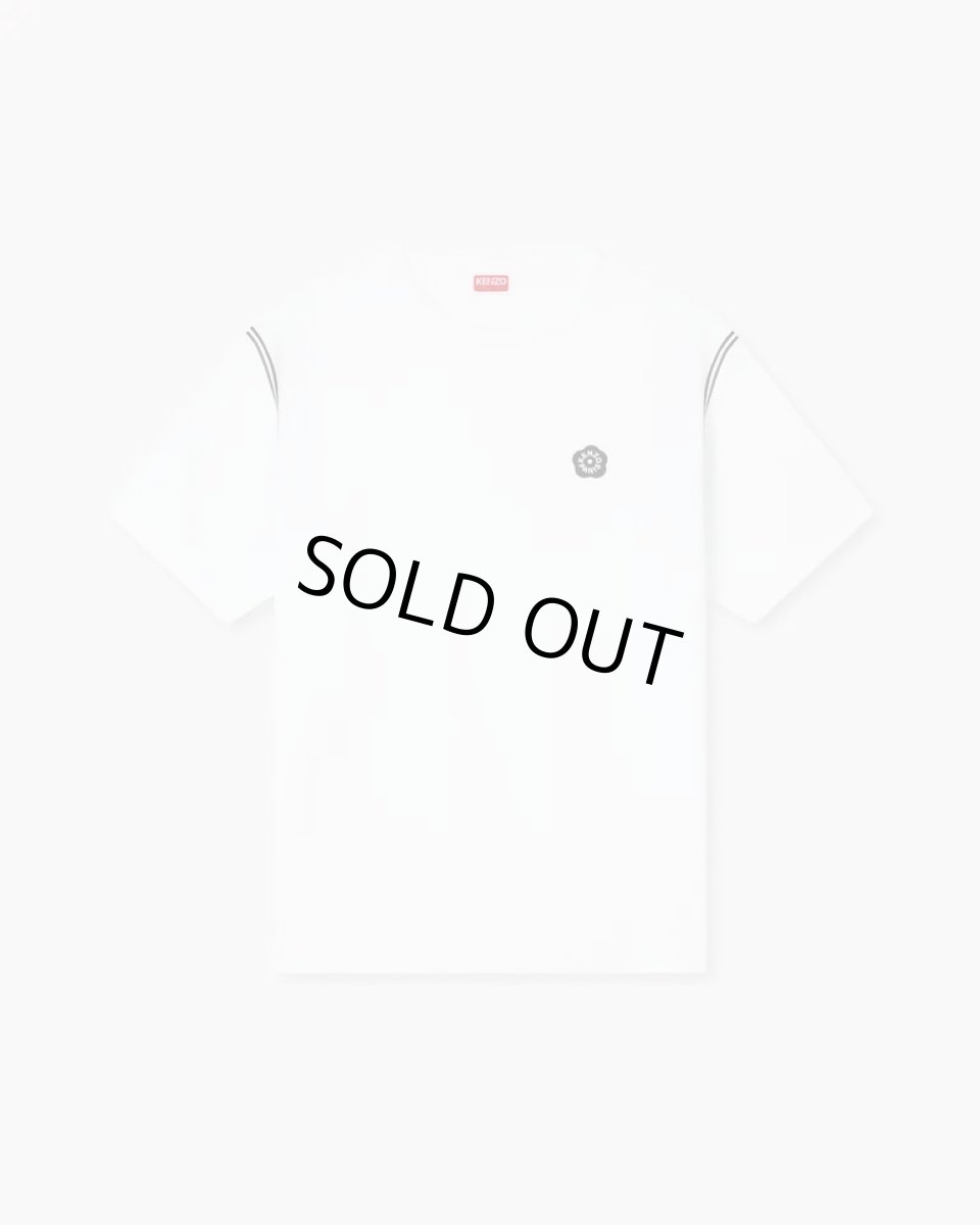 画像1: 'Boke Flower 2.0' エンブロイダリー Tシャツ イン コットン (1)